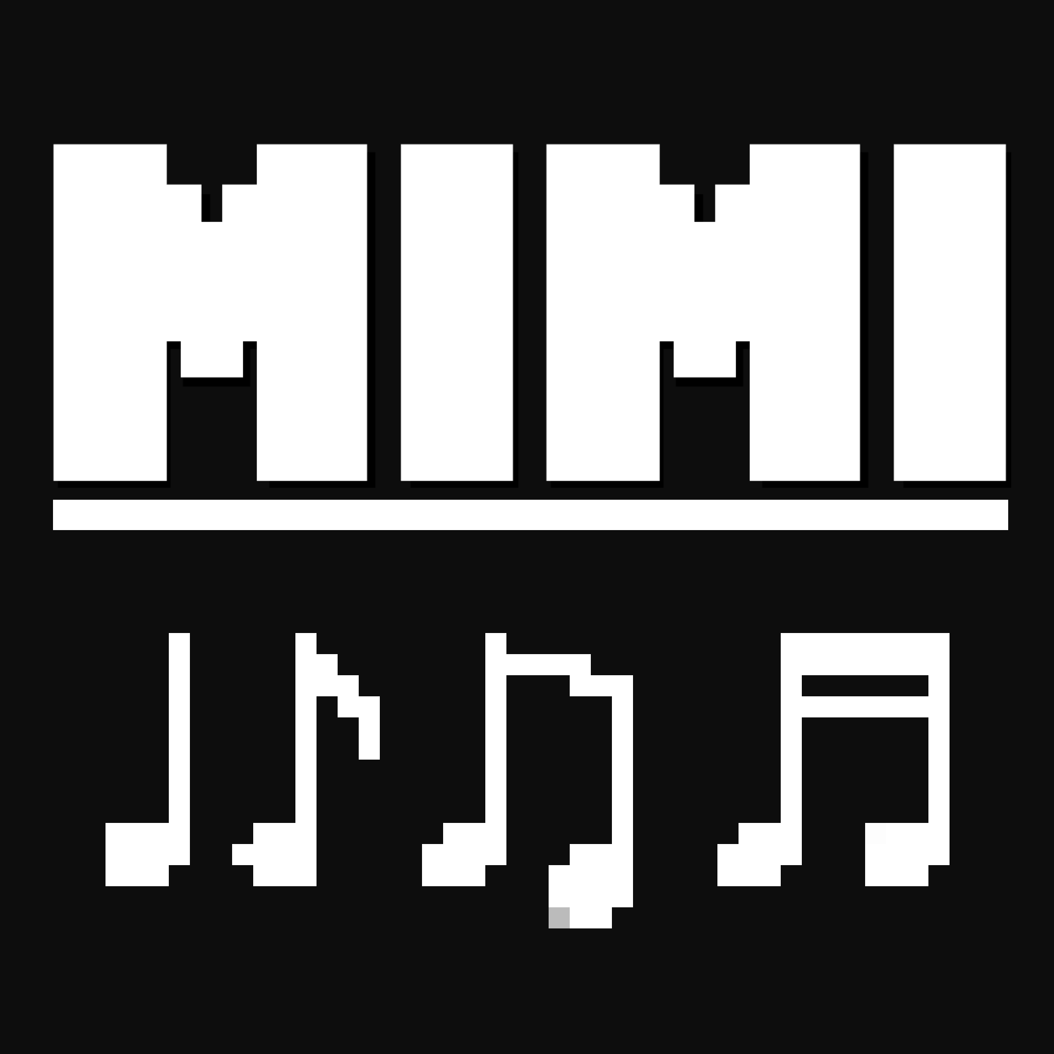 Логотип мода Musical Instrument Minecraft Interface (MIMI)