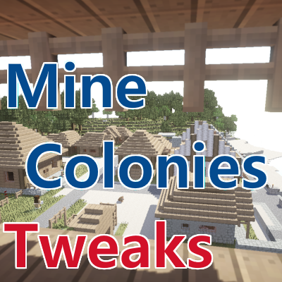 Логотип мода Tweaks addon for MineColonies