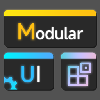 Логотип мода ModularUI