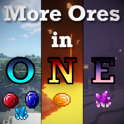 Логотип мода More Ores In ONE