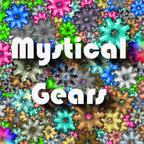 Логотип мода Mystical Gears