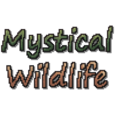 Логотип мода Mystical Wildlife