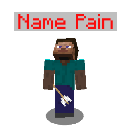 Логотип мода Name Pain