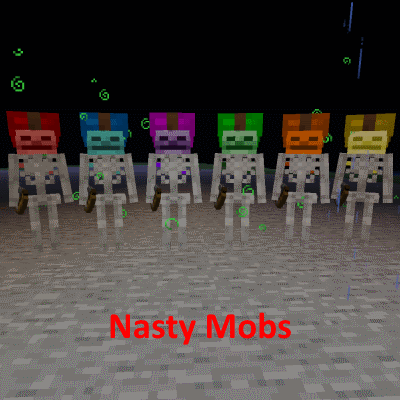 Логотип мода Nasty Mobs