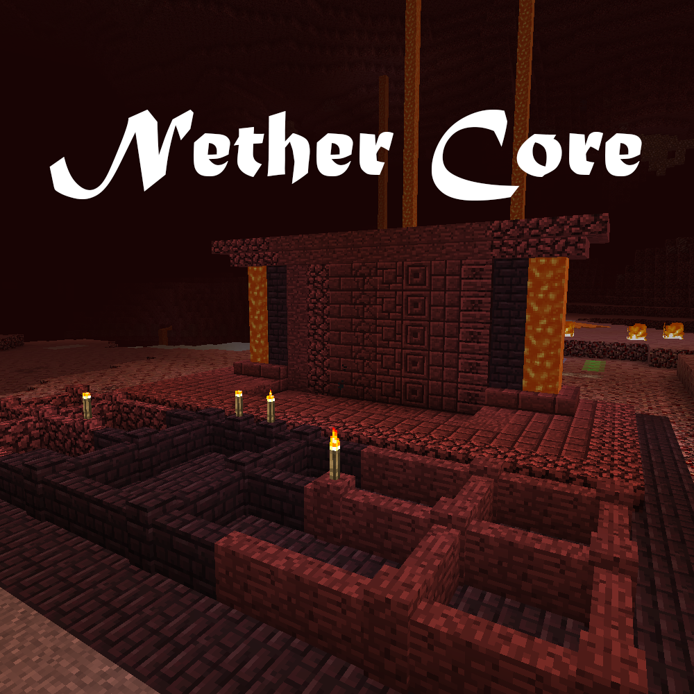 Логотип мода Nether Core