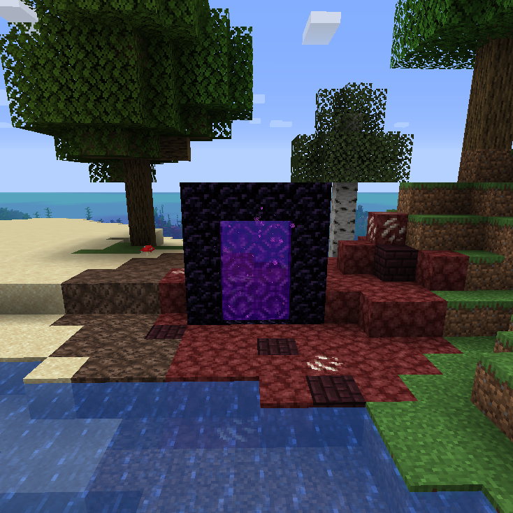 Логотип мода Nether Portal Spread