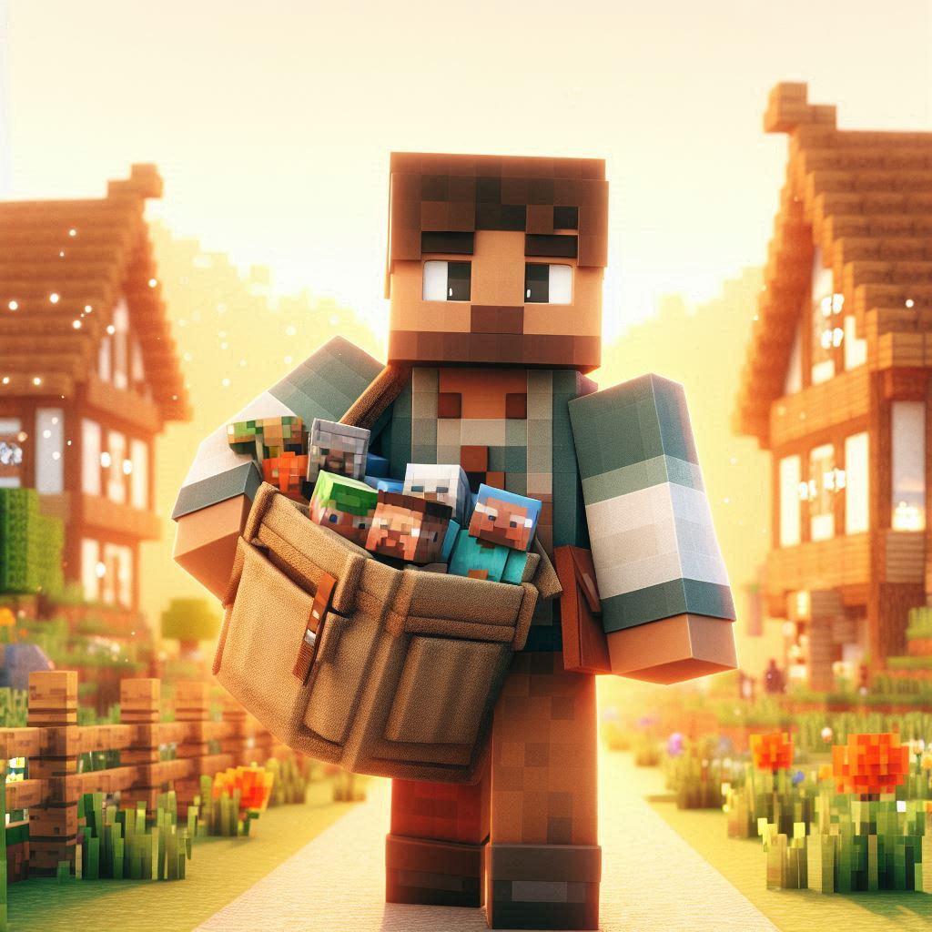 Логотип мода Pickable Villagers [Fabric]