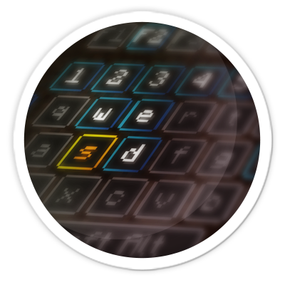 Логотип мода Raw's Visual keybinder