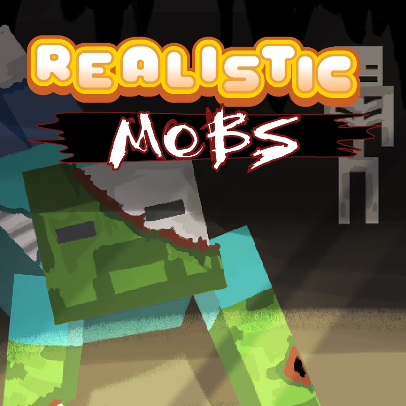 Логотип мода Realistic Mobs