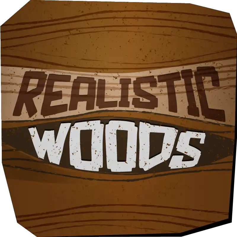 Логотип мода Realistic Woods