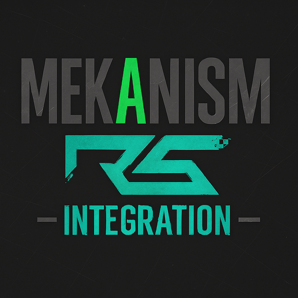 Логотип мода Refined Storage - Mekanism Integration