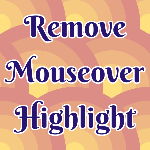 Логотип мода Remove Mouseover Highlight (Fabric-Forge-NeoForge)