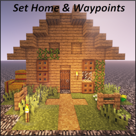 Логотип мода Set Home & Waypoints