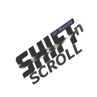 Логотип мода Shift n Scroll on Mac (Forge Only)