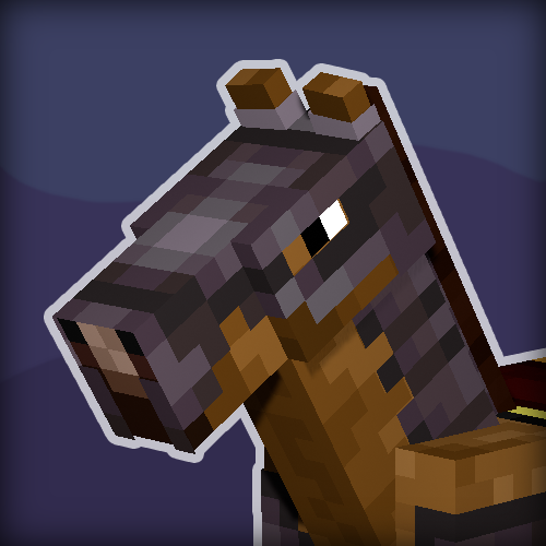 Логотип мода Simple Netherite Horse Armor