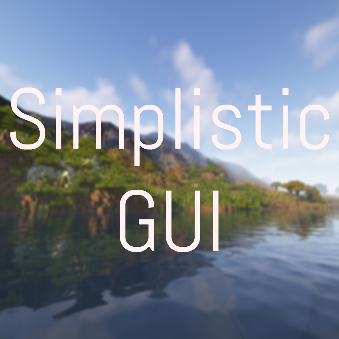 Логотип мода Simplistic GUI