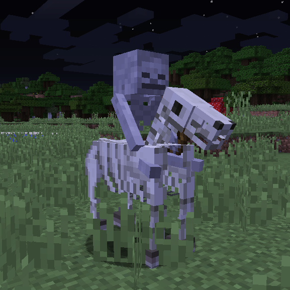Логотип мода Skeleton Horse Spawn