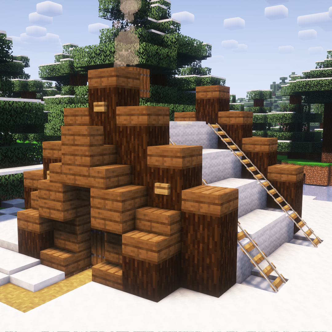 Логотип мода Snowy Tents