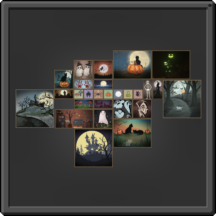 Логотип мода L's Spooky Paintings