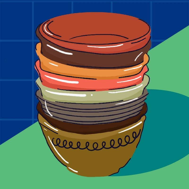 Логотип мода Stackable Stew and Soup
