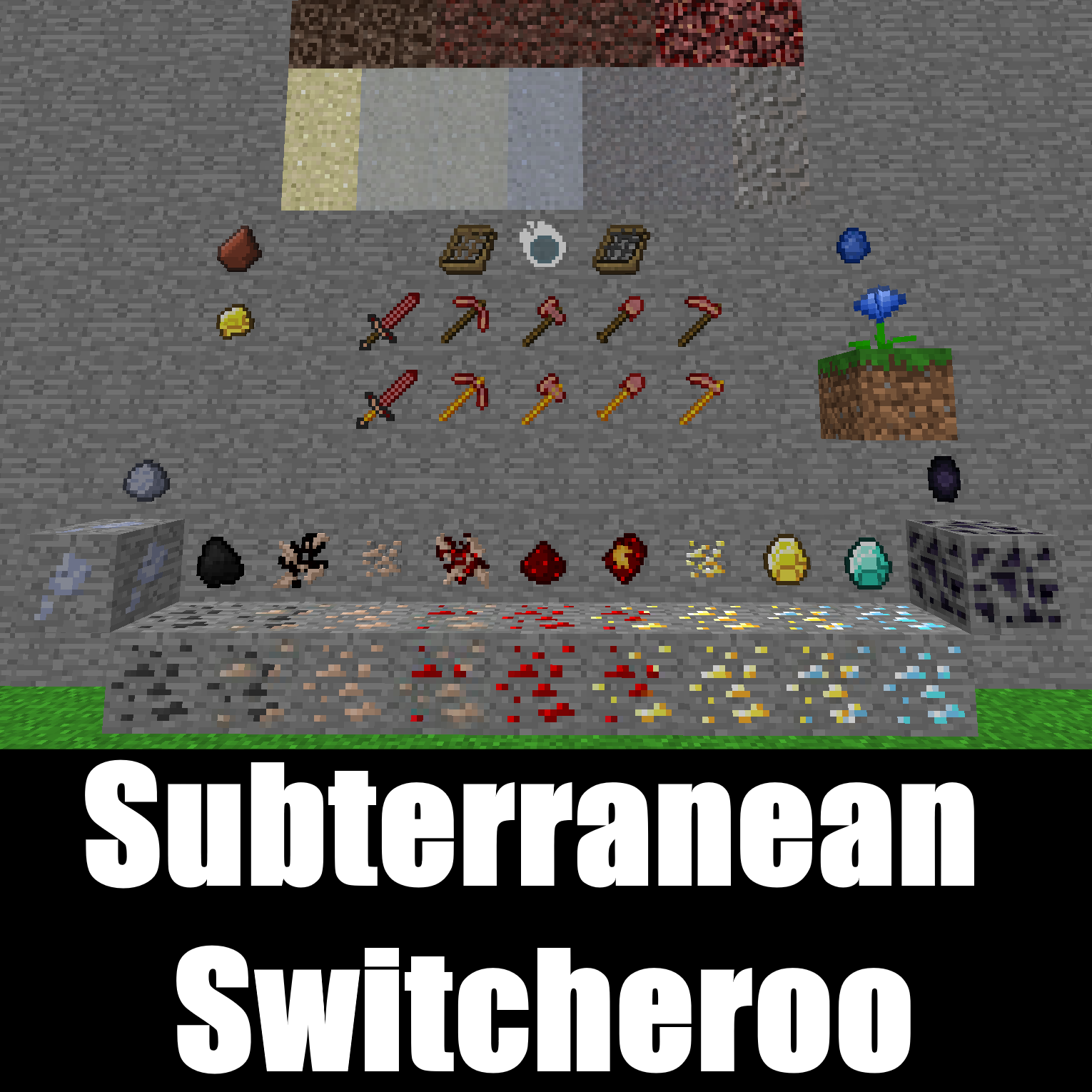 Логотип мода Subterranean Switcheroo