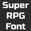 Логотип мода Super RPG Font
