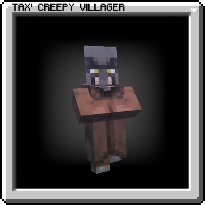 Логотип мода Tax' Creepy Villager