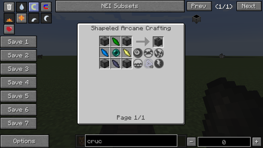 Логотип мода Thaumic NEI