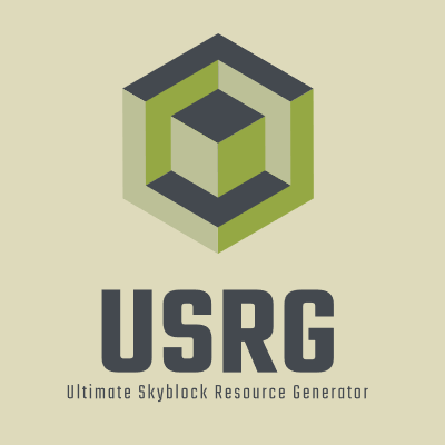 Логотип мода Ultimate Skyblock Resource Generator
