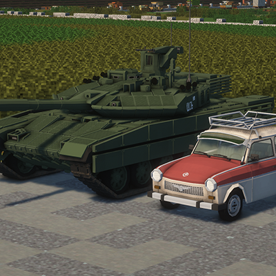 Логотип мода [Immersive Vehicles/IV/MTS] VEB Automobilwerke Schwikau Military/Civilian Tanks, Helicopters, Planes, and more!