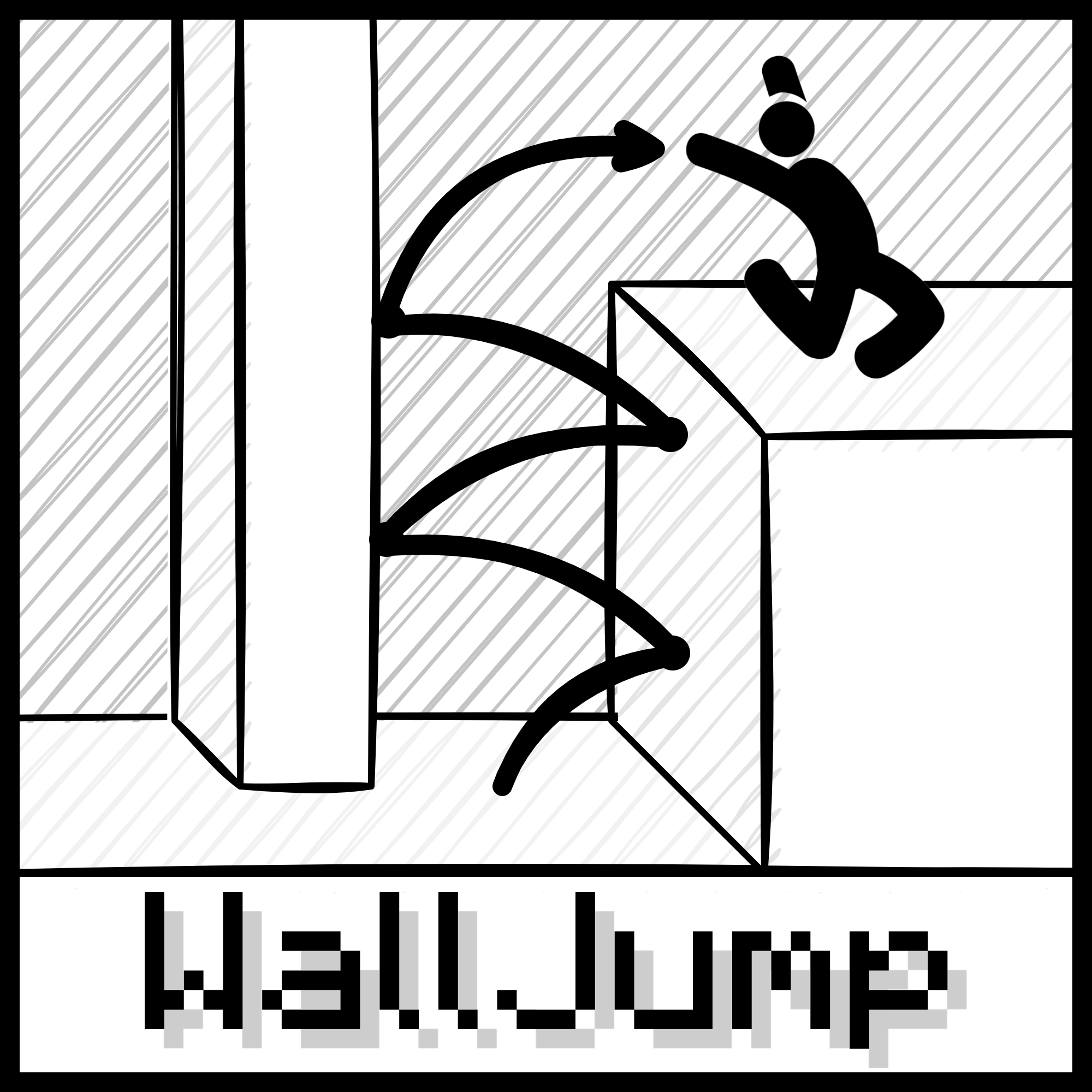 Логотип мода Wall-Jump TXF