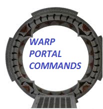 Логотип мода Warp Portal Commands