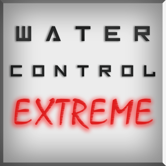 Логотип мода Water Control Extreme