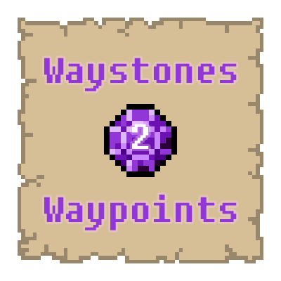 Логотип мода Waystones2Waypoints