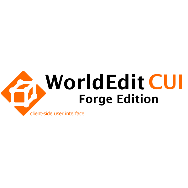 Логотип мода WorldEditCUI Forge Edition