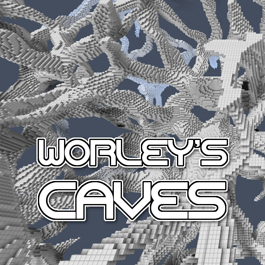 Логотип мода Worley's Caves